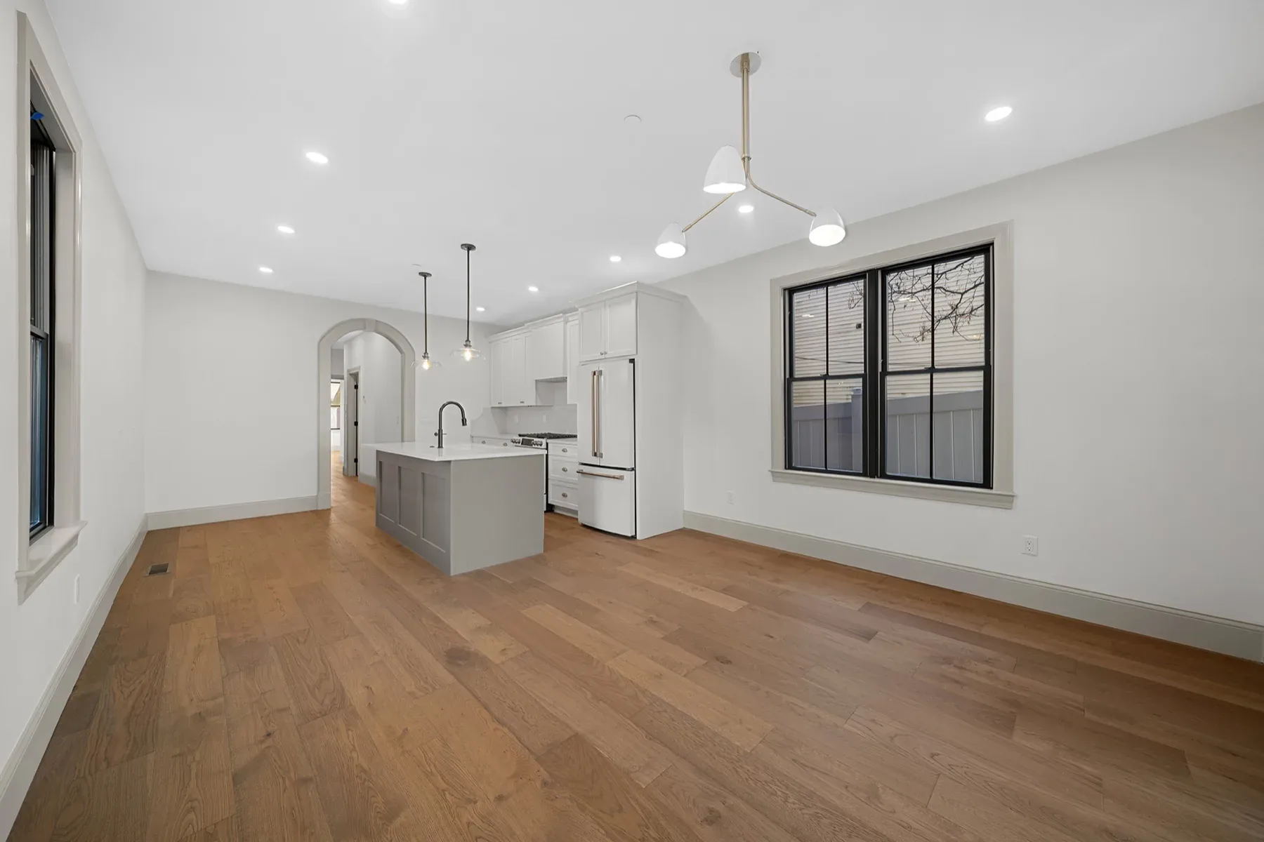 Finished residence at 148 Lexington Street, view 4