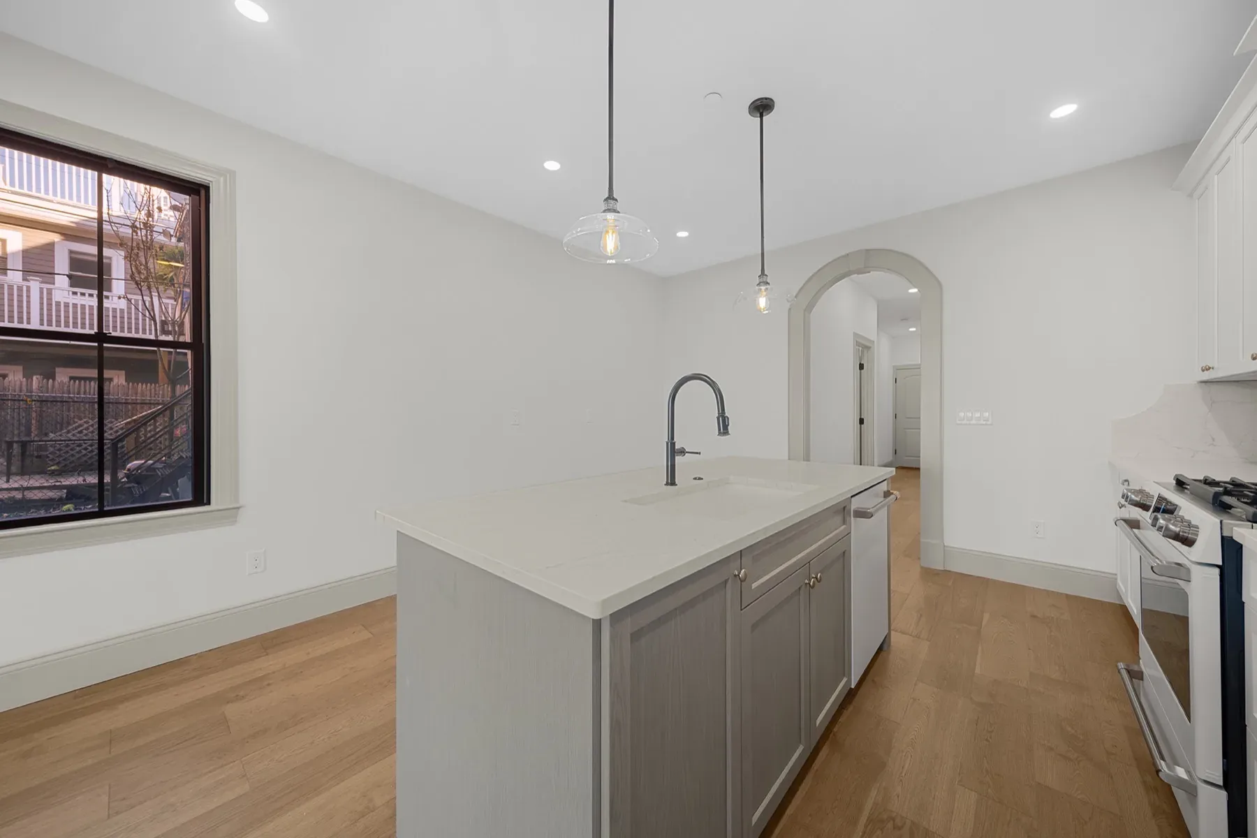 Finished residence at 148 Lexington Street, view 9