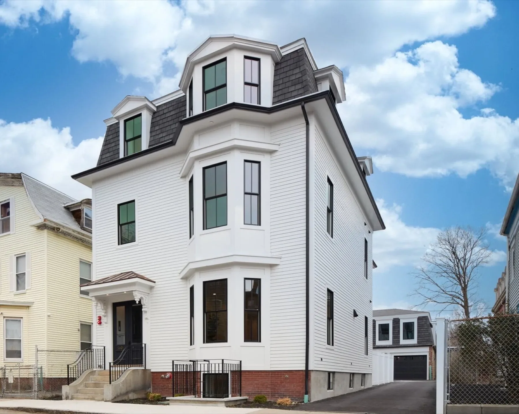Finished residence at the East 5th Restoration, view 1