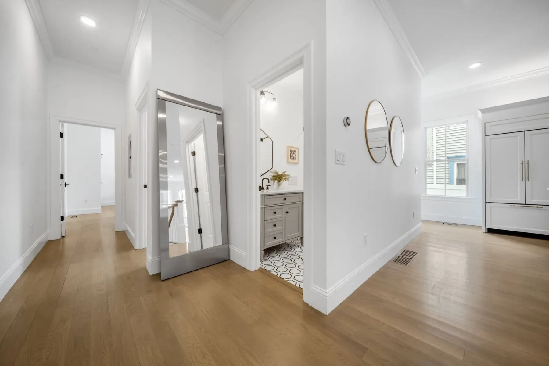 Finished residence at the East 5th Restoration, view 6