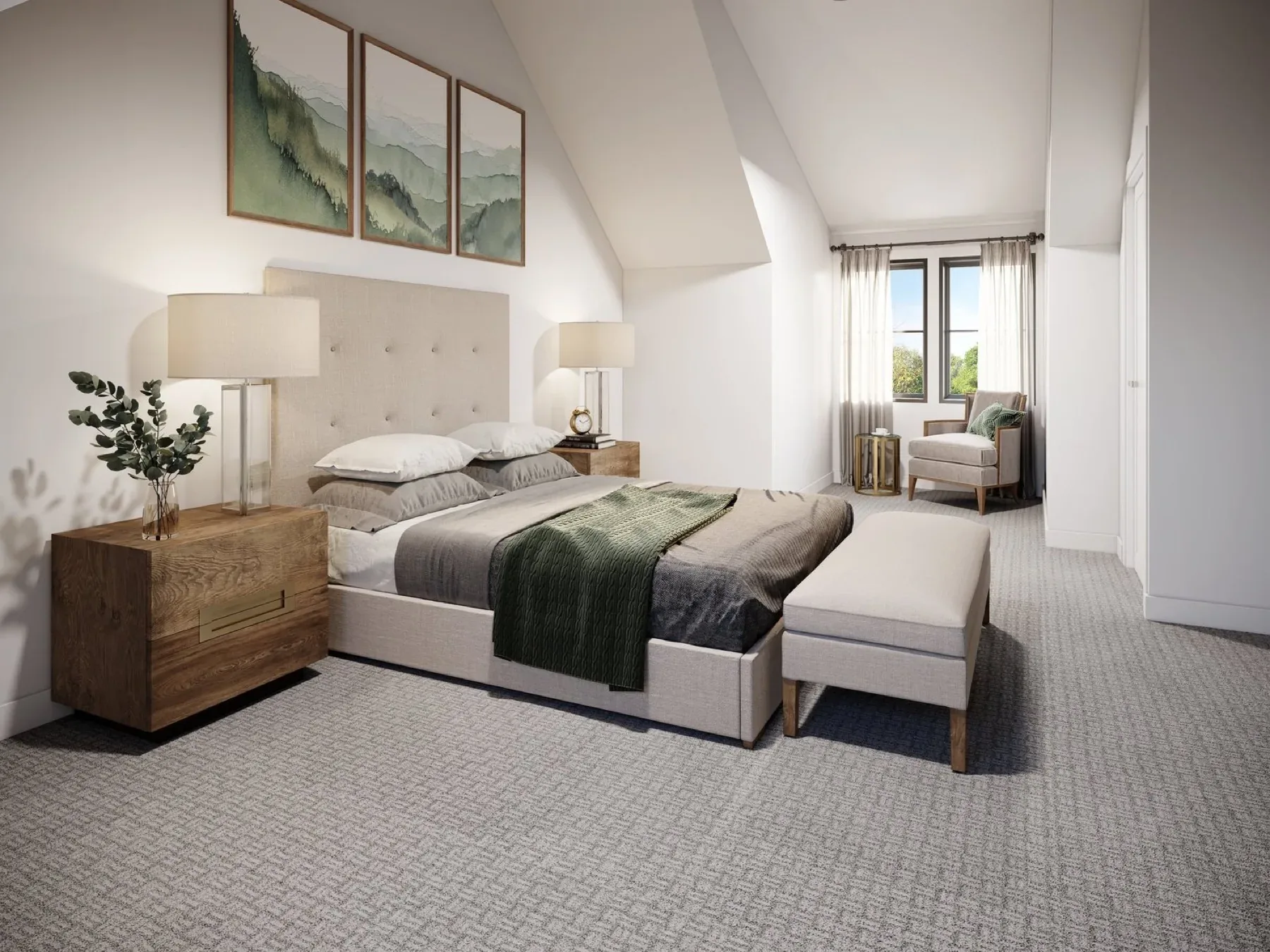 Architectural rendering for The Landing at Stowe, view 12