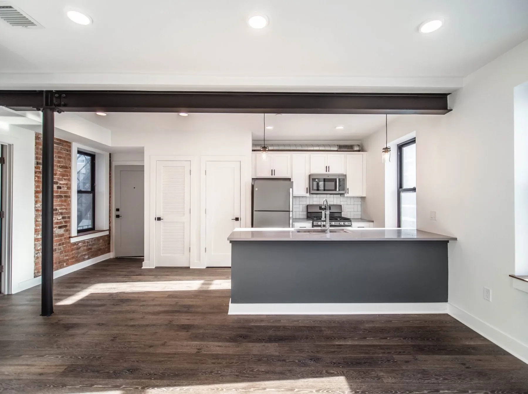 Finished residence at Printing Press Lofts, view 11