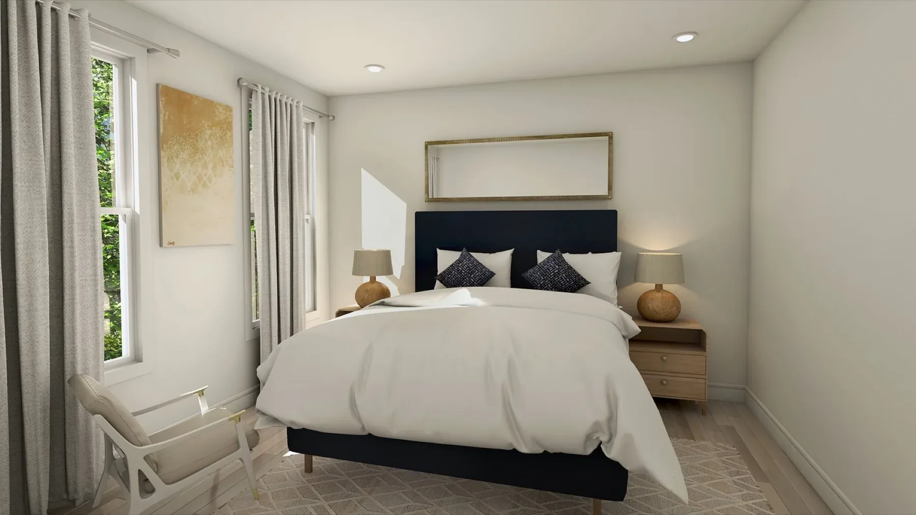 Finished residence at The Residences at 57 Saratoga, view 5