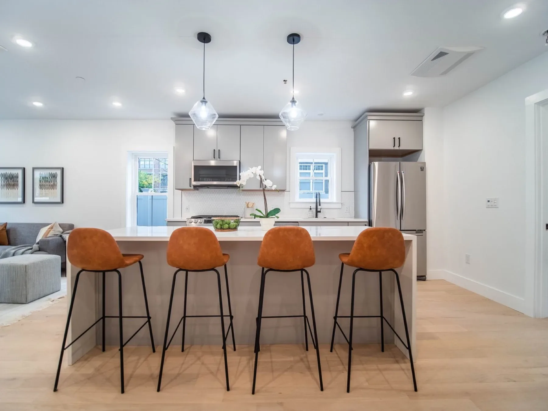 Finished residence at Spencer Flats, view 4
