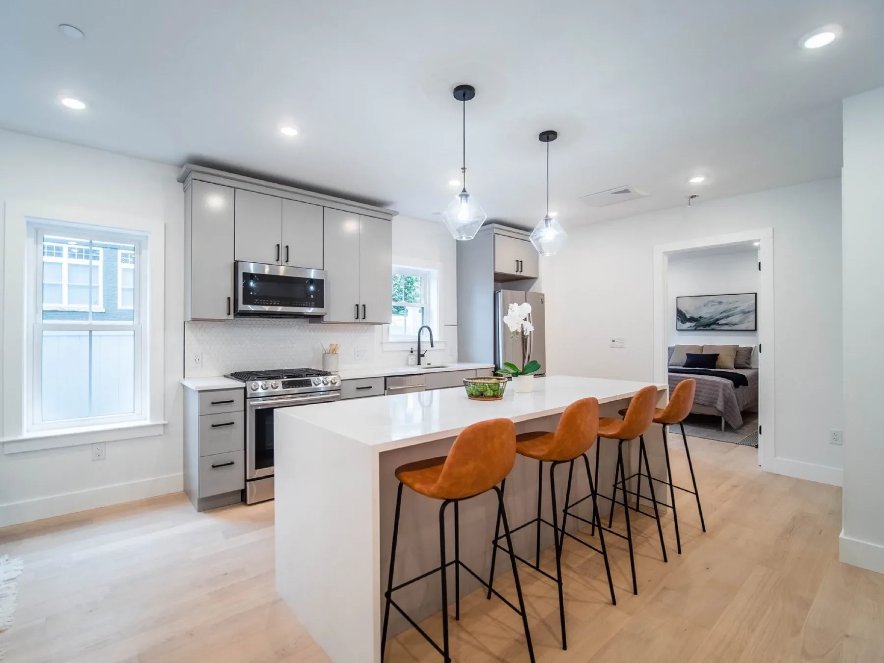 Finished residence at Spencer Flats, view 5